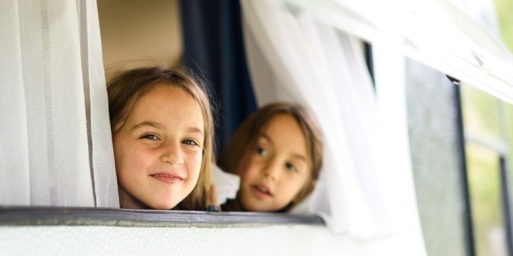 viaggiare in camper con bambini: ecco le regole da seguire